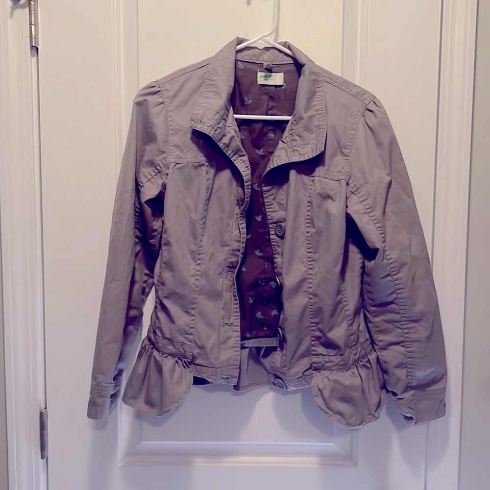 Gray blazer